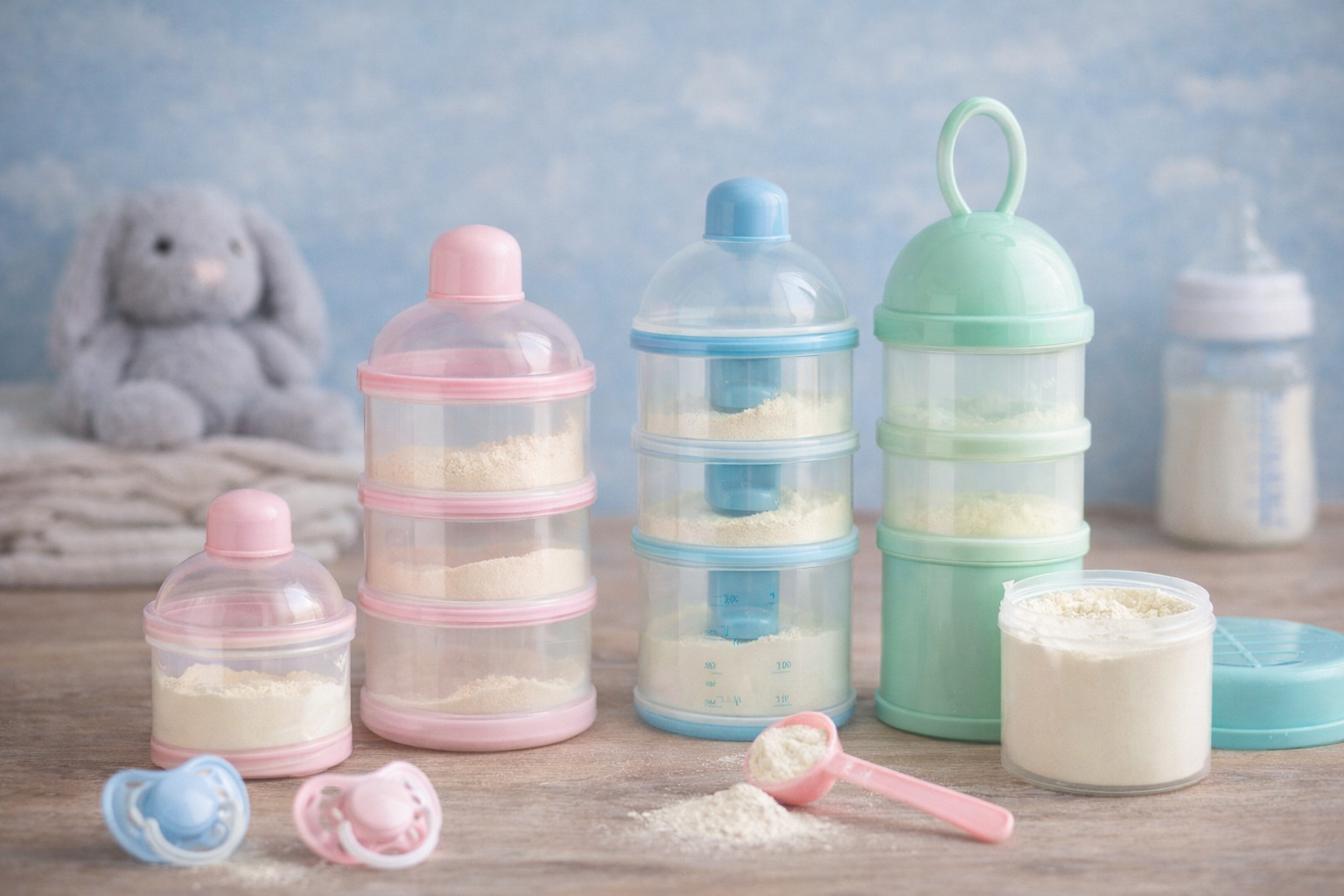 Los 7 mejores dispensadores de leche en polvo para bebés 