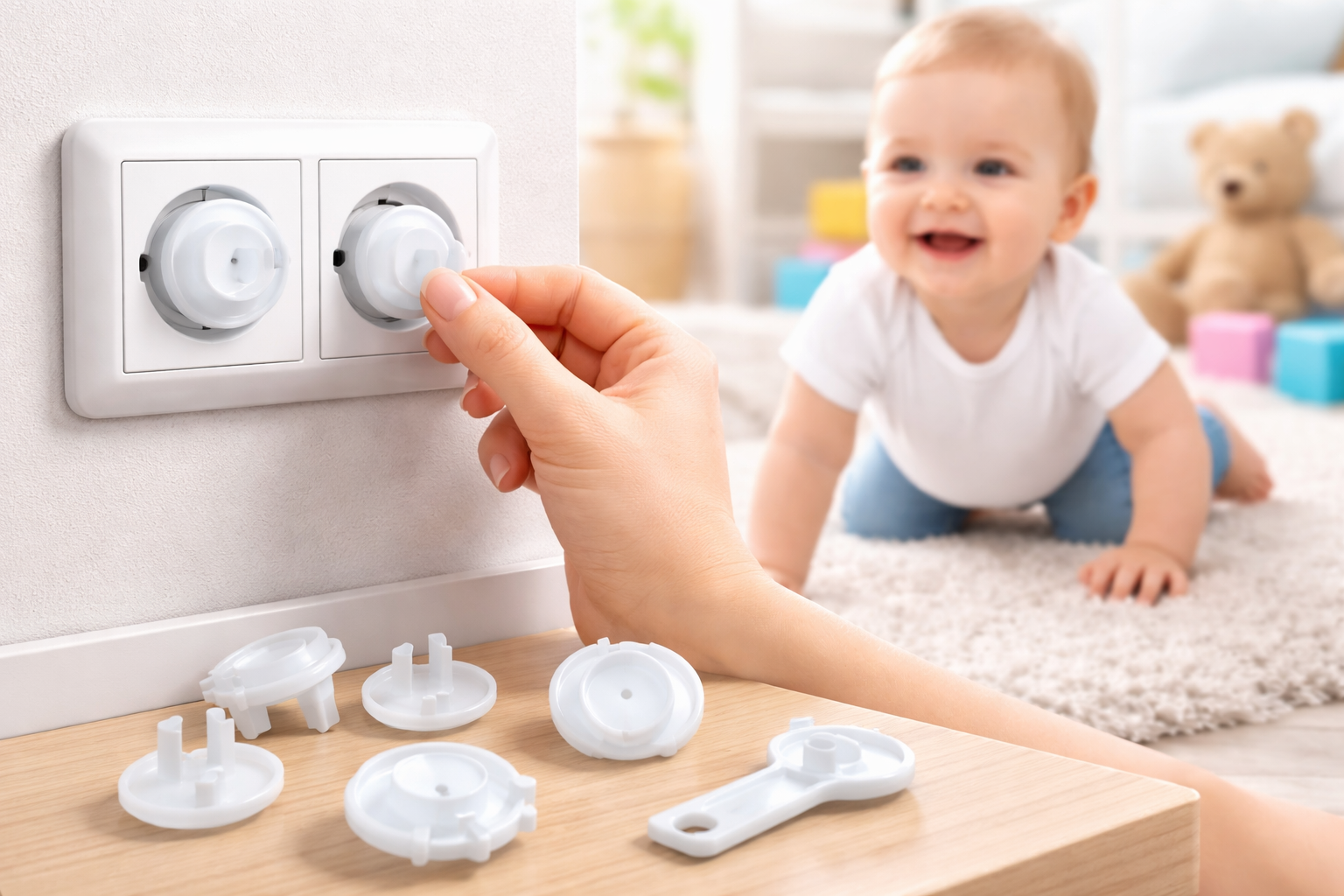 Los mejores protectores de enchufes para bebés — Seguridad imprescindible en casa