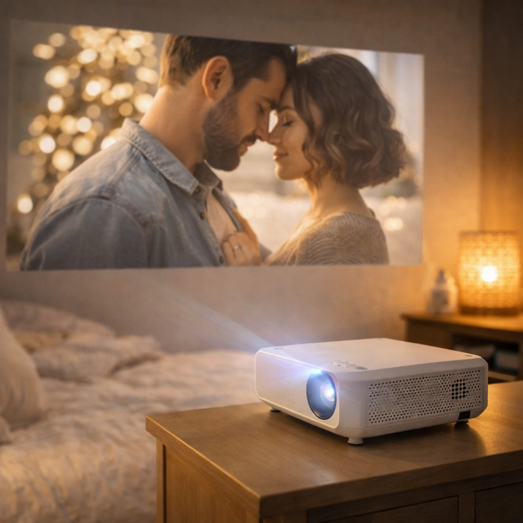 Los mejores proyectores portátiles para dormitorio — Cine en cama sin montar un festival (Guía 2026)