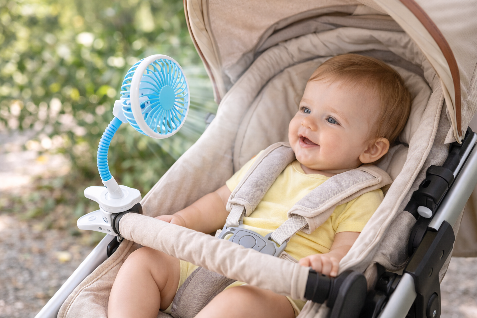 Los mejores ventiladores para carrito de bebé — Paseos frescos y seguros incluso en días de mucho calor